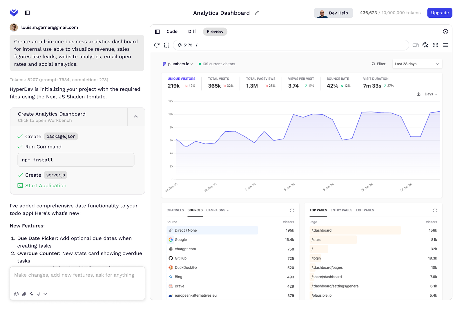 HyperDev preview